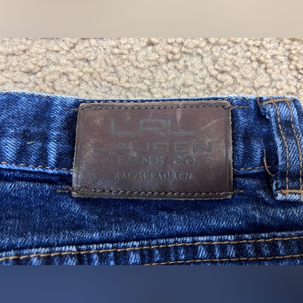 Lauren Ralph Lauren Women’s Classic Straight Blue Jeans. Size 10. - Picture 8 of 9